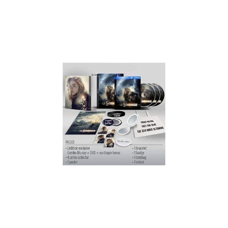 La 5ème vague - Blu-Ray - DVD + BONUS +  GOODIES - EDITION LIMITEE