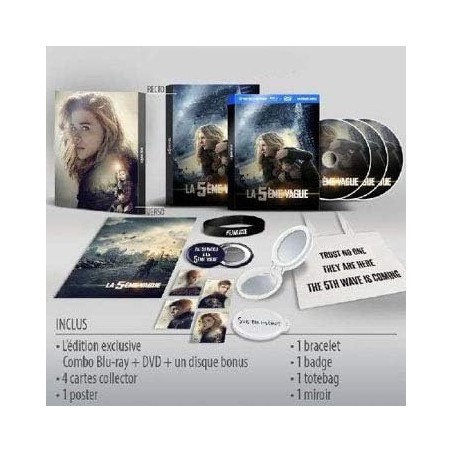 La 5ème vague - Blu-Ray - DVD + BONUS +  GOODIES - EDITION LIMITEE
