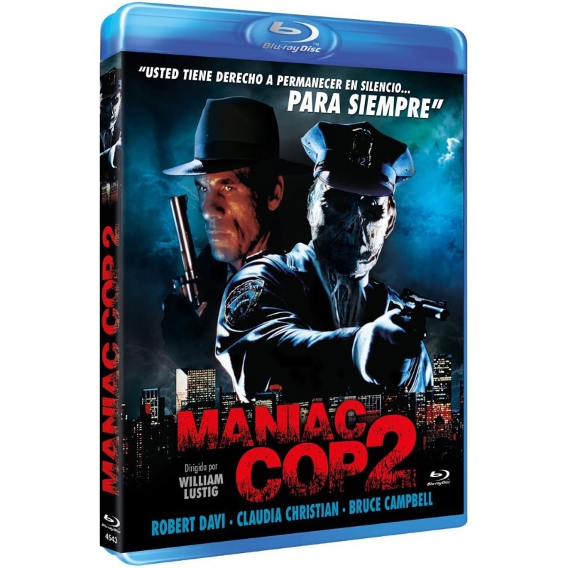 MANIAC COP 2 - BLU RAY - IMPORT