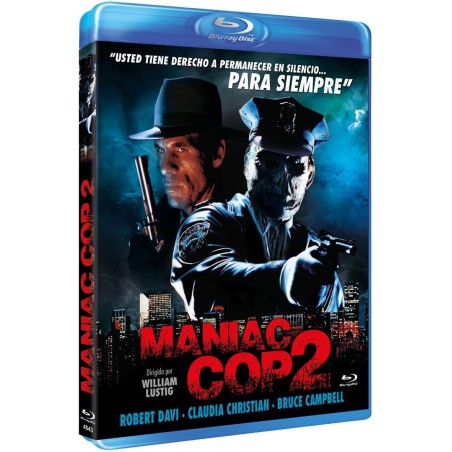 MANIAC COP 2 - BLU RAY - IMPORT