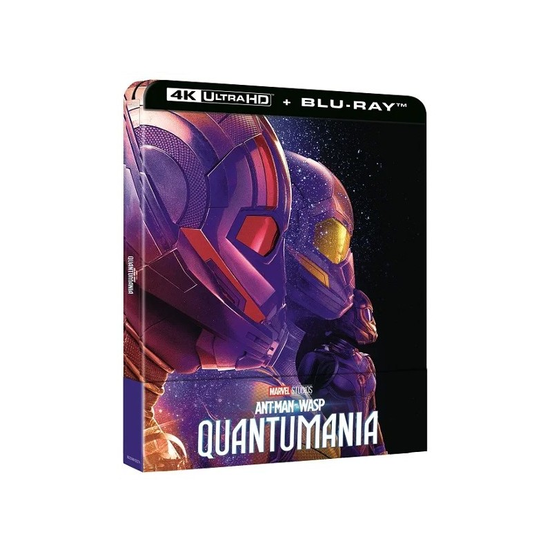 Ant-Man et la Guêpe  : Quantumania - 4K UHD - Blu-ray - STEELBOOK - IMPORT