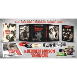 LA DERNIERE MAISON SUR LA GAUCHE - CULT' EDITION - 3 BLU RAY  - EDITION LIMITEE
