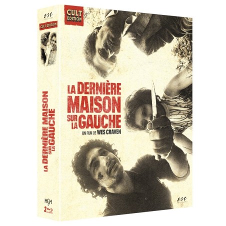 LA DERNIERE MAISON SUR LA GAUCHE - CULT' EDITION - 3 BLU RAY  - EDITION LIMITEE