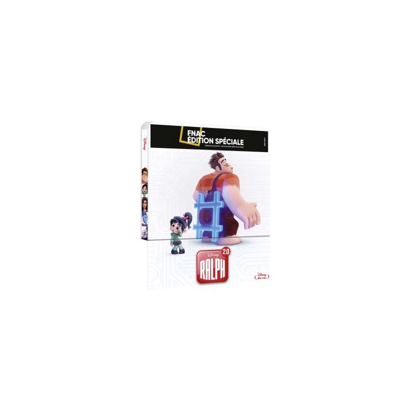 RALPH 2.0 - BLU RAY + 4K UHD - STEELBOOK - Edition Spéciale Fnac