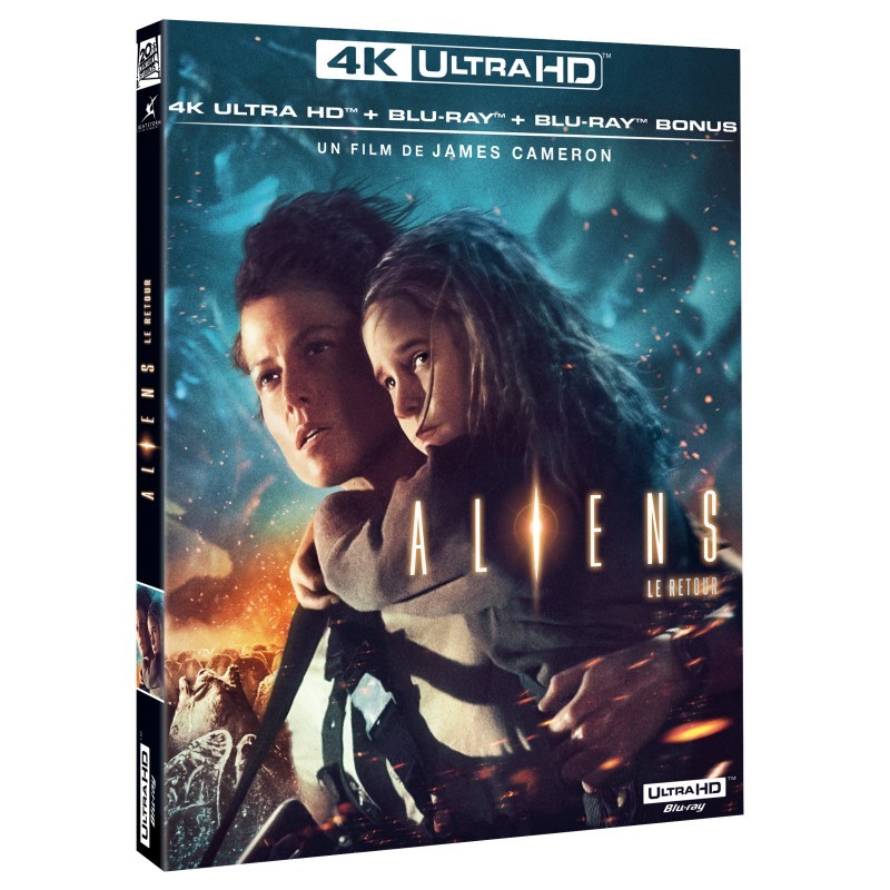 ALIENS, LE RETOUR - 4K UHD + BLU RAY + BLU RAY BONUS