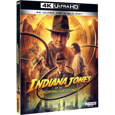 INDIANA JONES ET LE CADRAN DE LA DESTINÉE - 4K UHD + BLU RAY