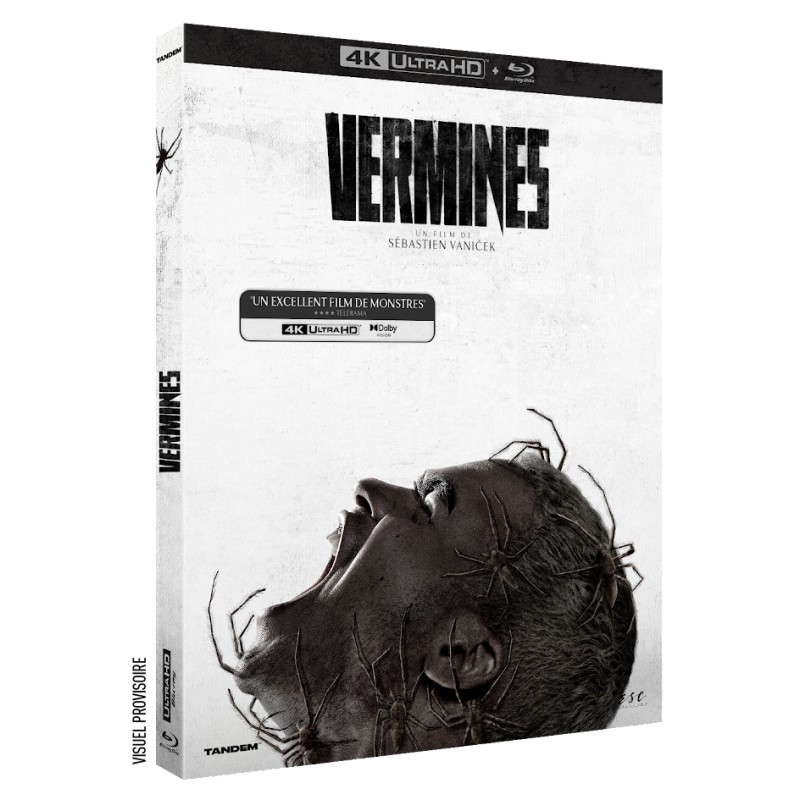 VERMINES - COMBO  4K UHD + BLU-RAY