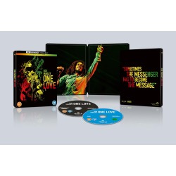 BOB MARLEY : ONE LOVE -  4K UHD + BLU RAY  - STEELBOOK - IMPORT