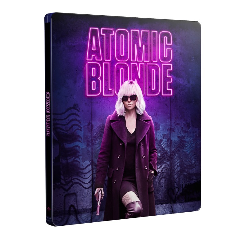 ATOMIC BLONDE -  4K UHD + BLU RAY - STEELBOOK