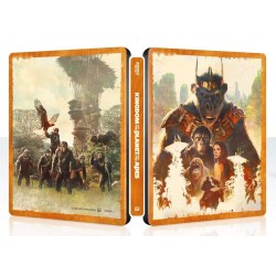 LA PLANÈTE DES SINGES : LE NOUVEAU ROYAUME -  4K UHD + BLU RAY - STEELBOOK