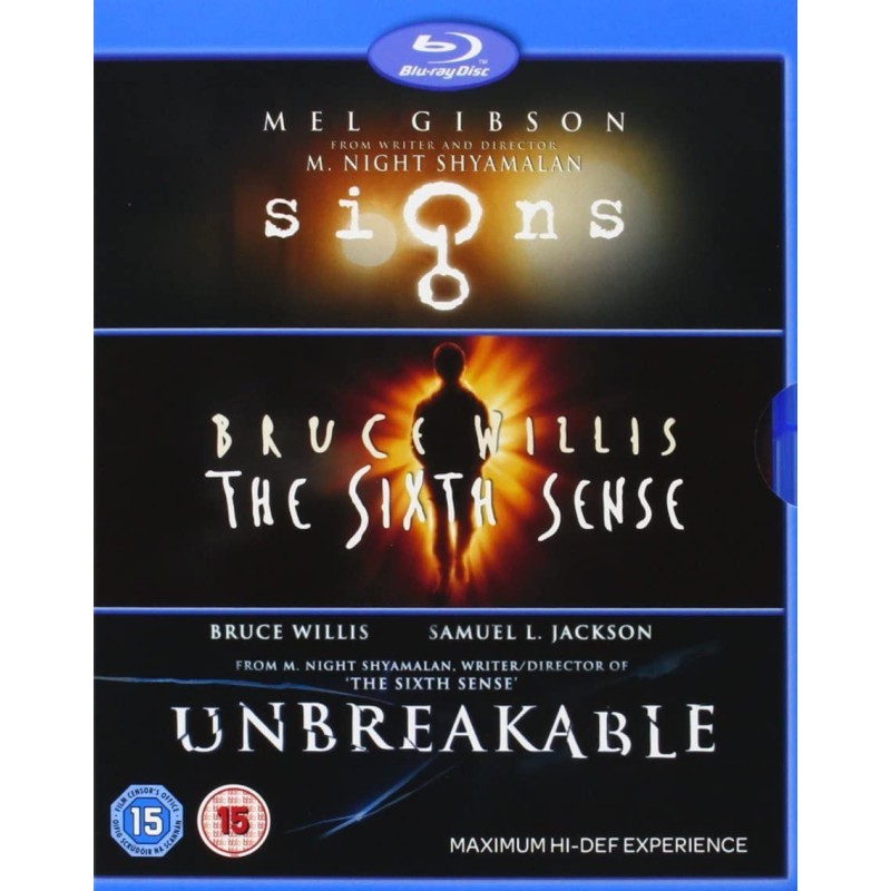 M. Night Shyamalan Collection - SIGNES + SIXIÈME SENS + INCASSABLE