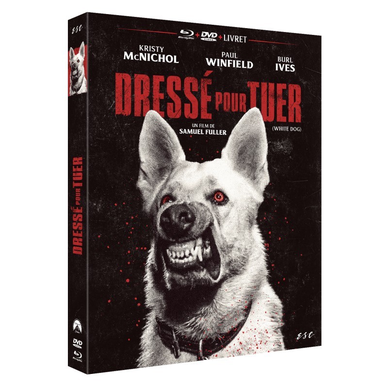 DRESSÉ POUR TUER ( WHITE DOG ) - COLLECTOR -  COMBO DVD + BD - ÉDITION LIMITÉE