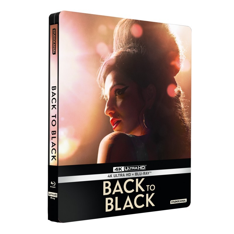BACK TO BLACK - 4K UHD  + BLU RAY  - STEELBOOK - IMPORT